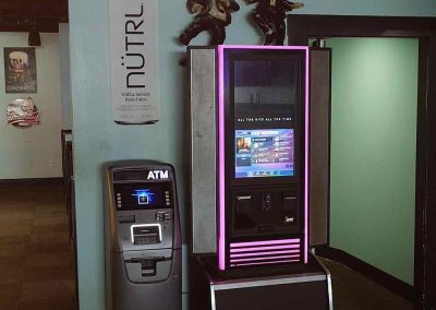 ATM and Juke Box at Johnny D's Beach Bar and Grill!
